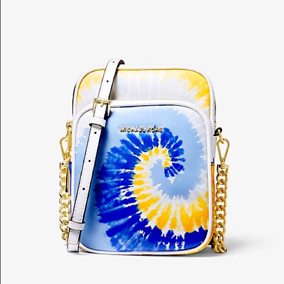Michael Kors Handbags - Like new Jet Set Medium Tie Dye Smartphone Crossbody Bag purse